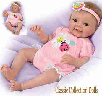 Smile Awhile, Skyler So Truly Real Baby Girl Doll from Ashton Drake