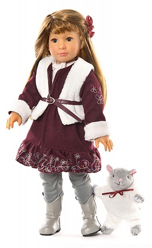 Carlotta Poseable Doll from Kidz' n' Cats Play Dolls 