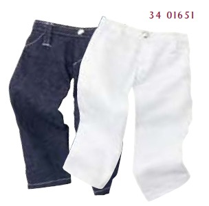 Hannah's World Blue/White Jeans 34 01651 