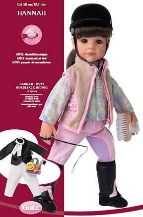 Hannah Loves Horseriding 1159048, Gotz Hannah's World Collection