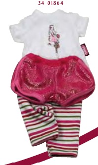 Hannah's World Pink Shorts,Leggings 34 01864
